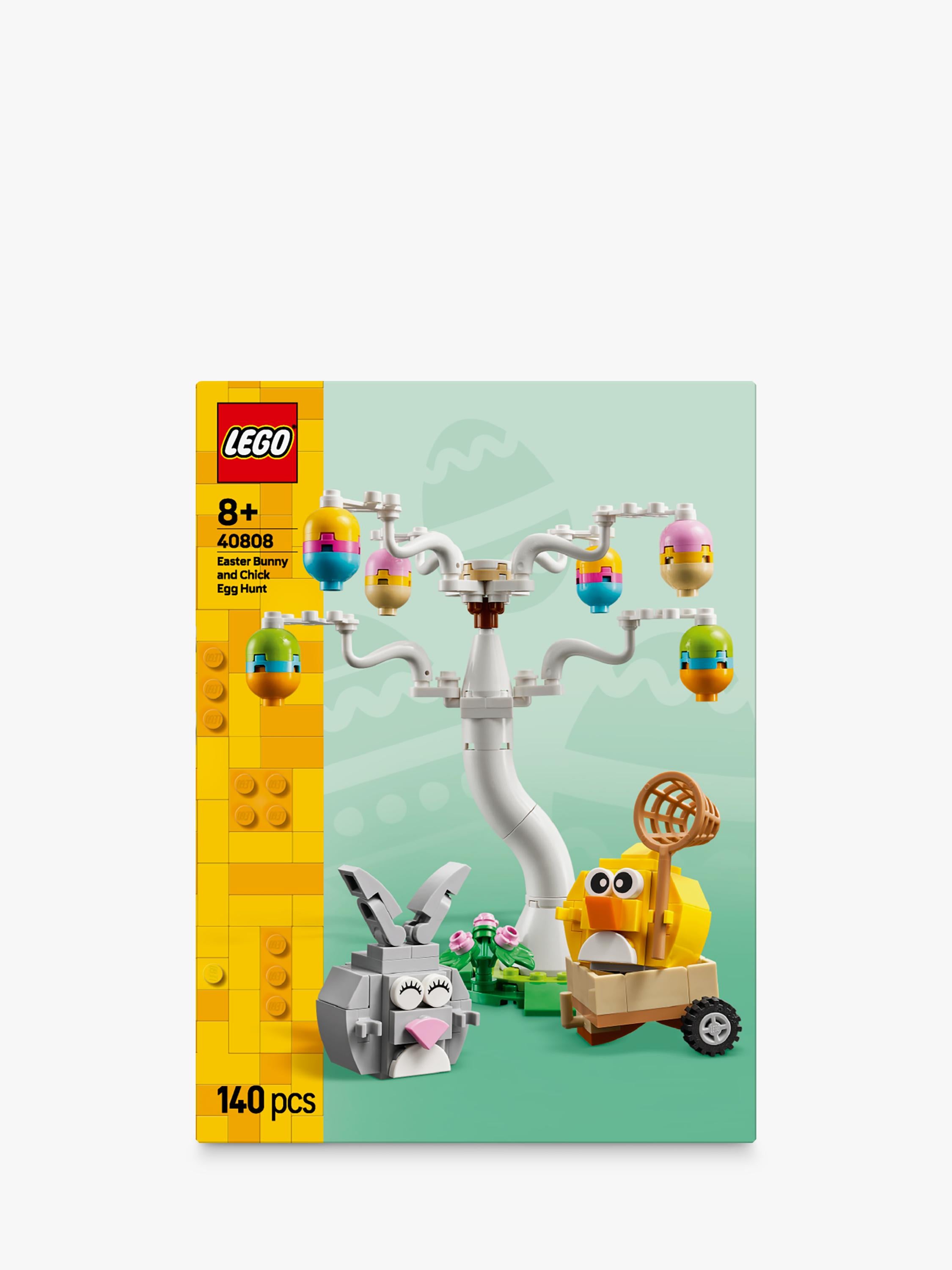 LEGO building set Easter Bunny Chick Hunt 140 pieces, imported from the UK
