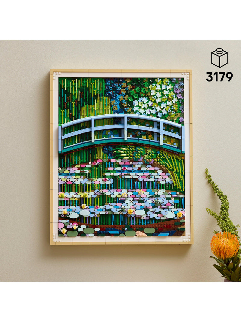 LEGO Art Monet Bridge wall art building set (British brand)