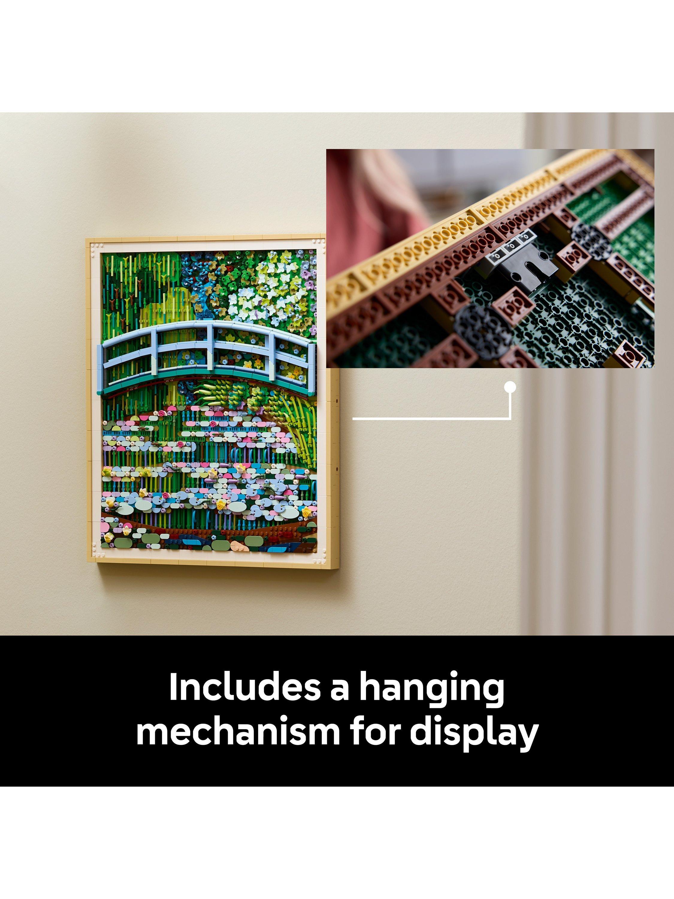LEGO Art Monet Bridge wall art building set (British brand)