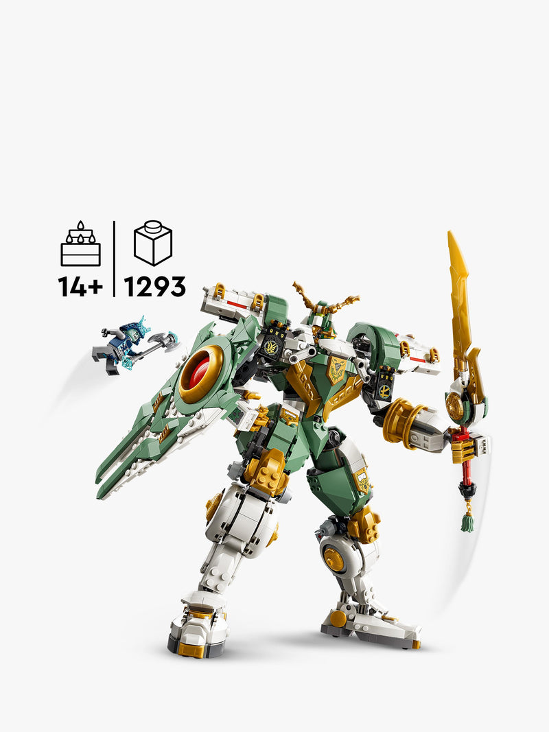 LEGO Ninjago Lloyd's Titan Mech building set 1293 pieces, UK version