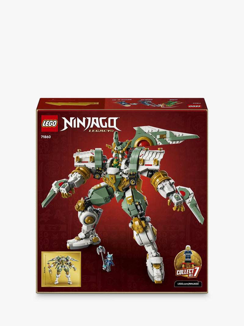 LEGO Ninjago Lloyd's Titan Mech building set 1293 pieces, UK version