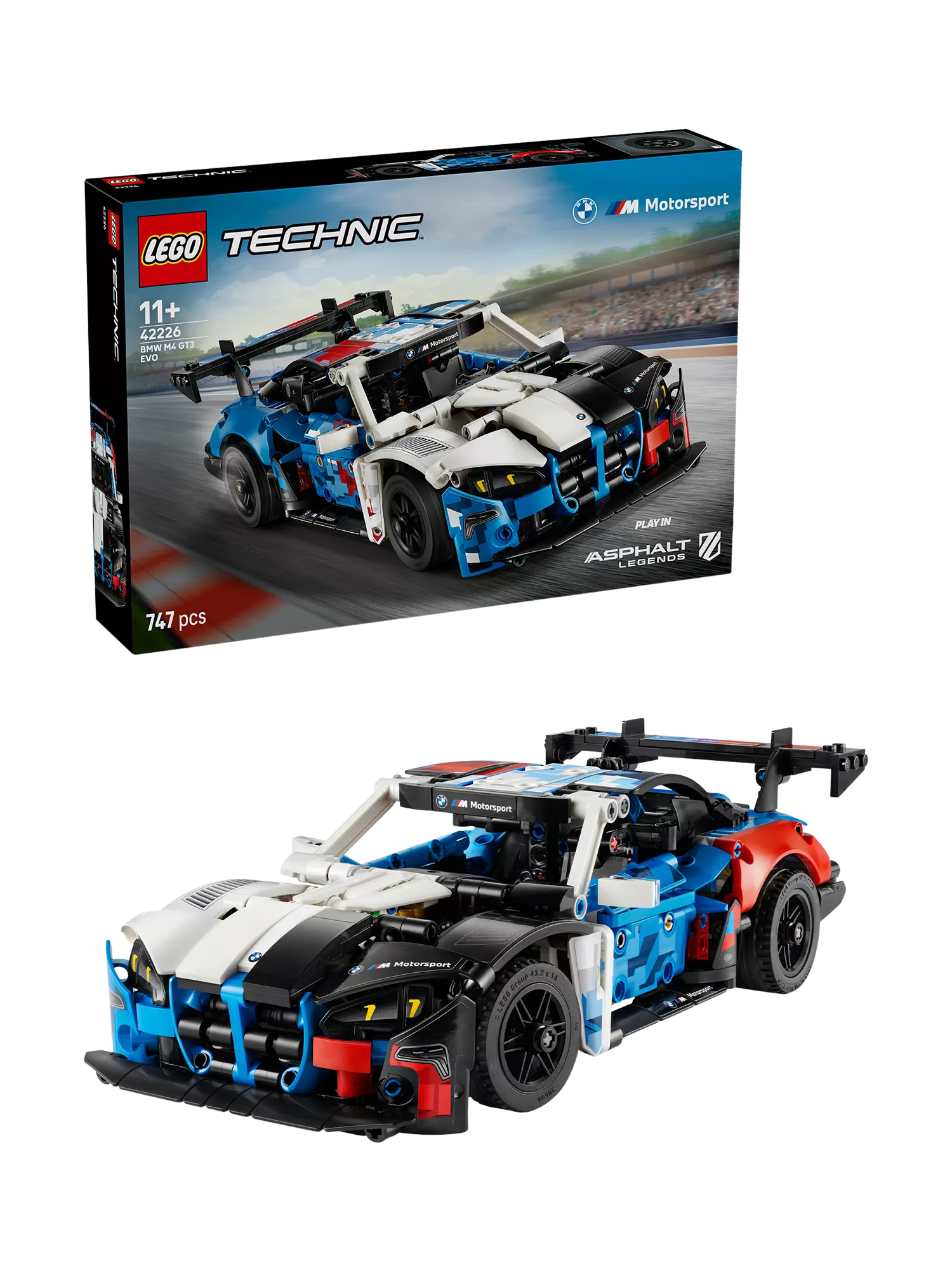 LEGO Technic 42226 BMW M4 GT3 EVO Race Car Toy