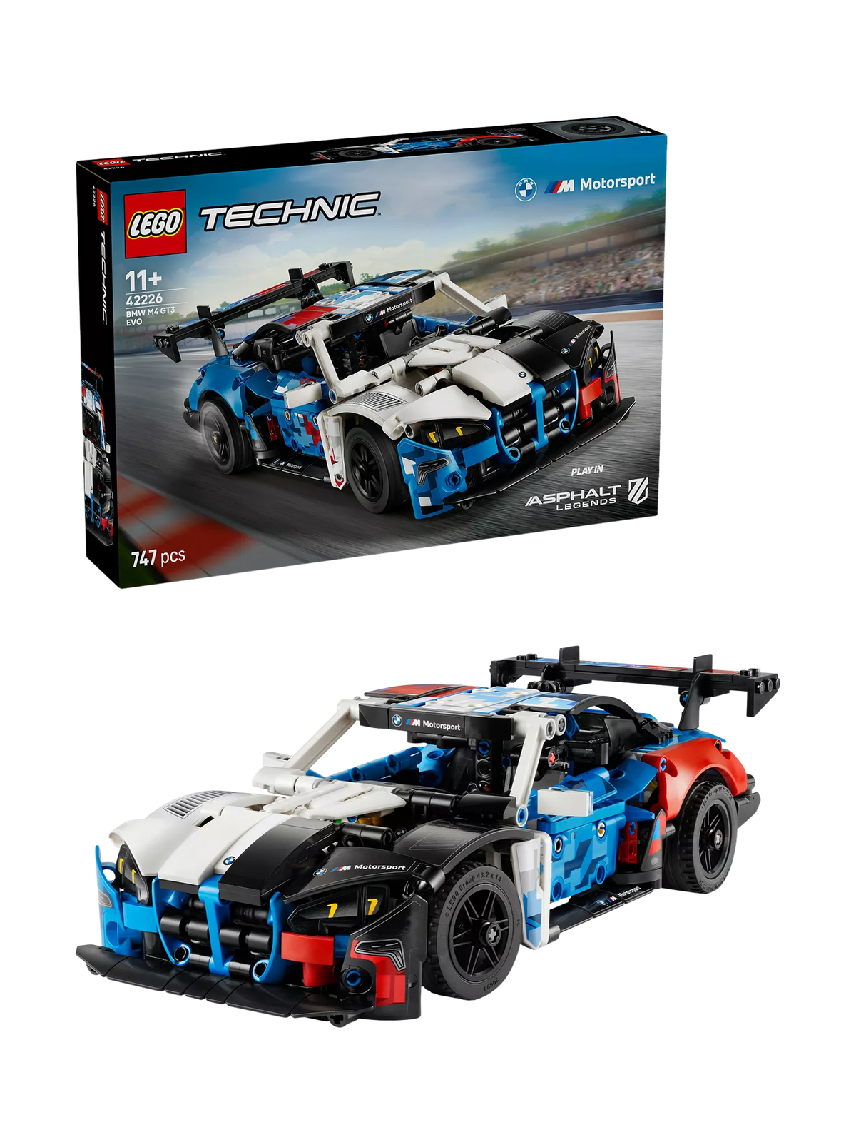 LEGO Technic 42226 BMW M4 GT3 EVO Race Car Toy