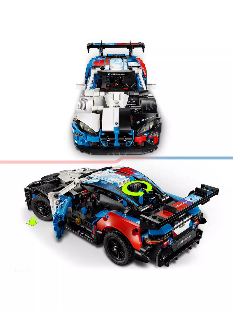 LEGO Technic BMW M4 GT3 EVO Race Car toy, imported from the UK
