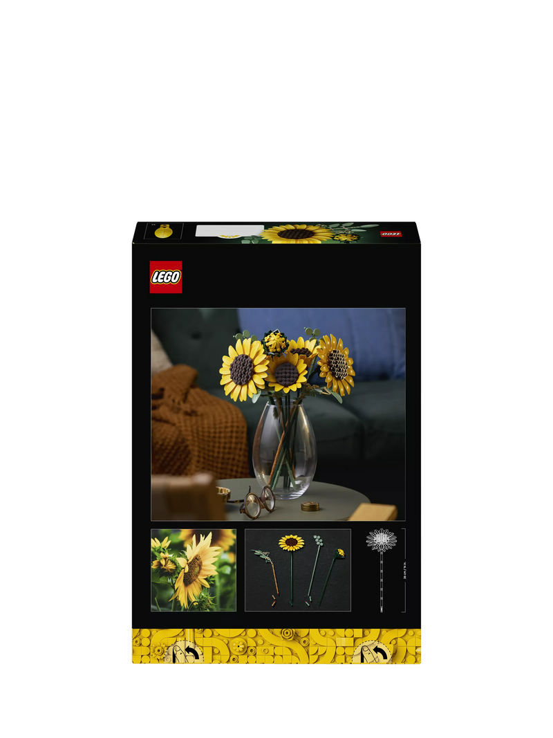LEGO sunflower bouquet building set 11502 686 pieces - British product