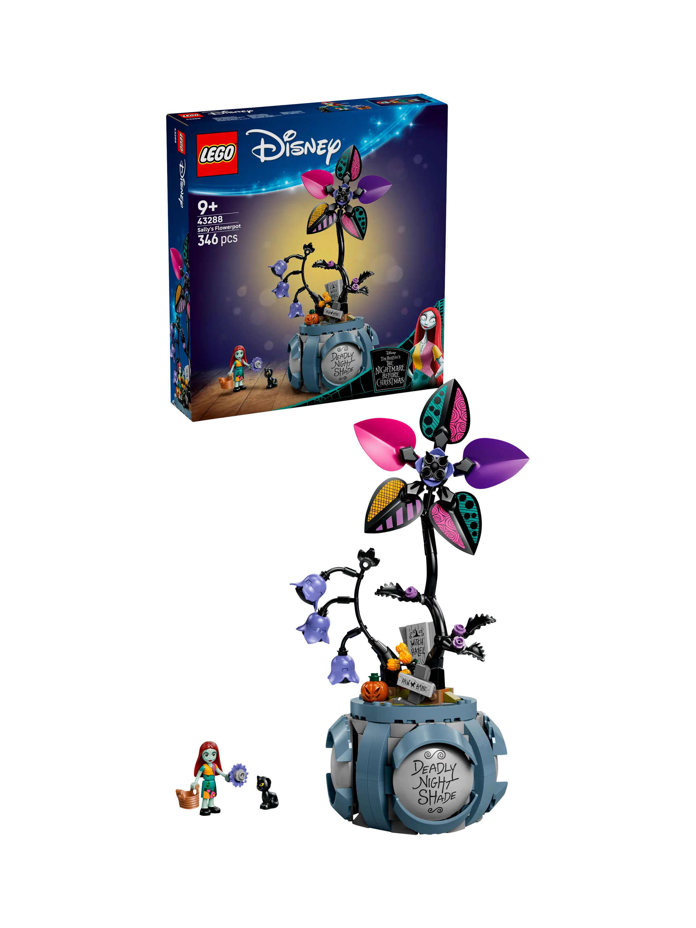 LEGO Disney Sally's Flowerpot building toy 346 pieces - British product