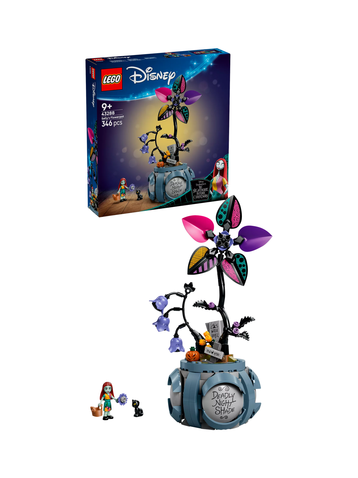 LEGO Disney Sally's Flowerpot building toy 346 pieces - British product