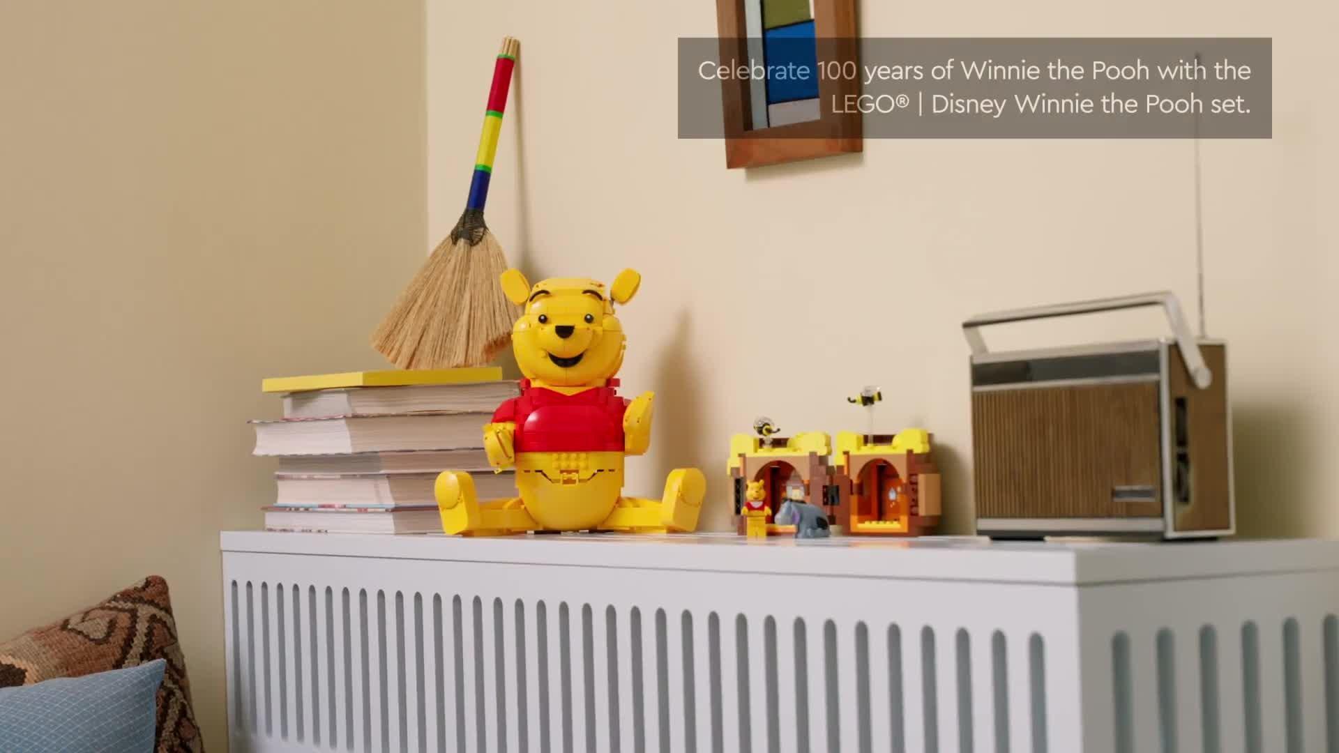 LEGO Disney Winnie the Pooh display model set 43300 - British product