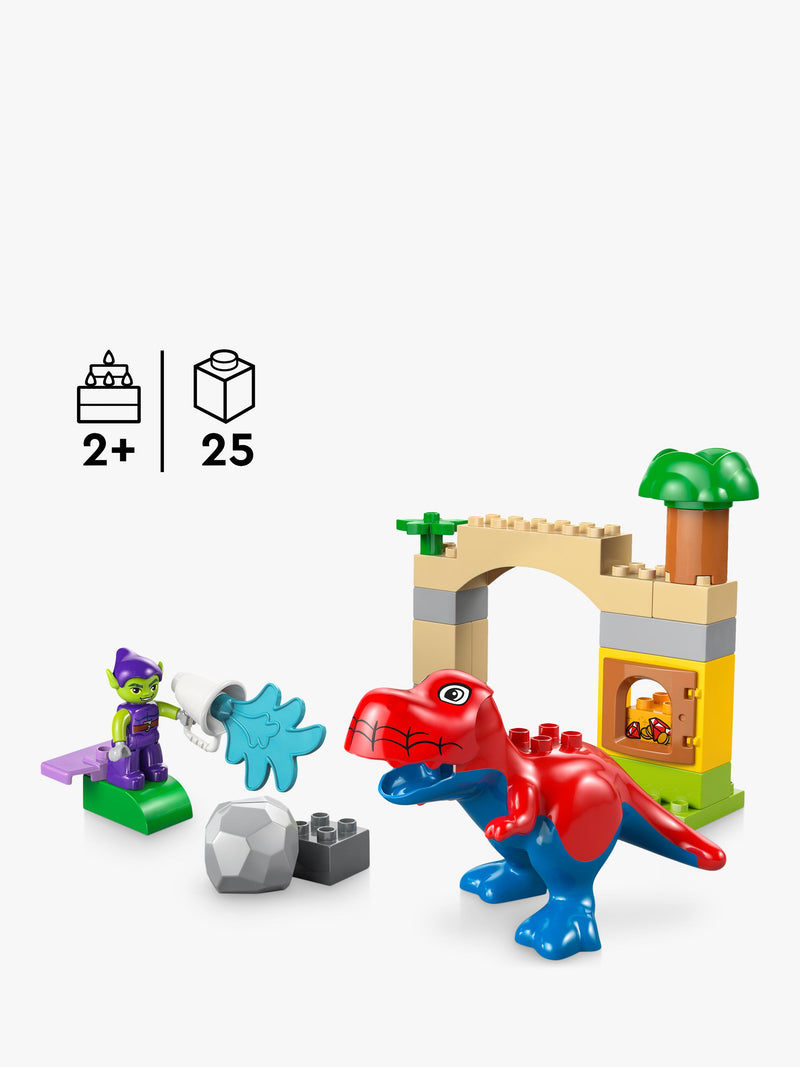 LEGO DUPLO Marvel Spidey-Rex T. rex building toy (British brand)