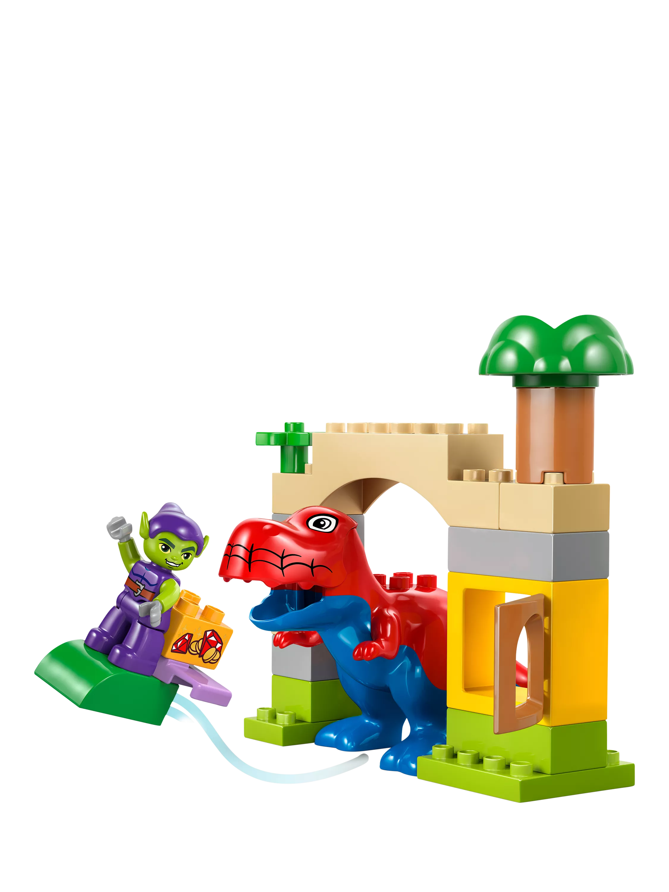 LEGO DUPLO Marvel Spidey-Rex T. rex building toy (British brand)