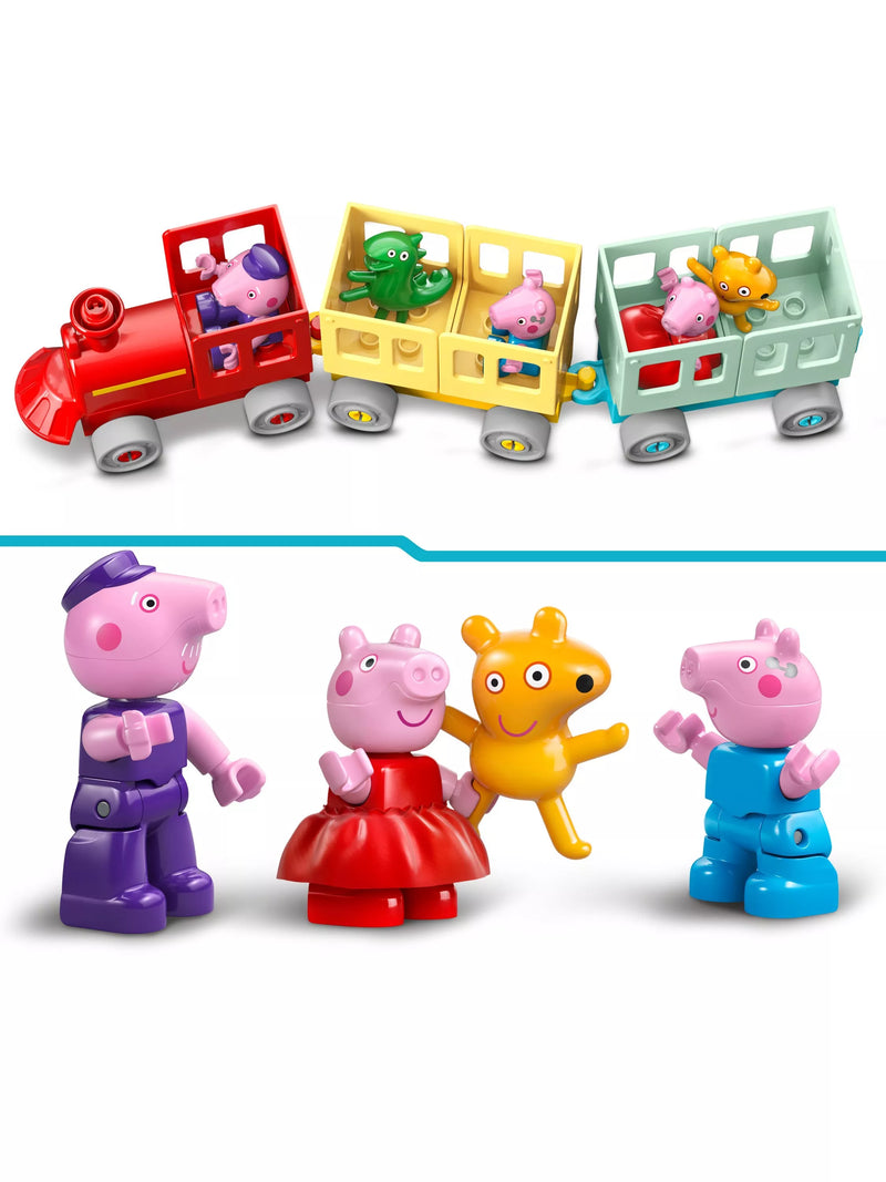 LEGO building toy Peppa Pig Train (British brand)