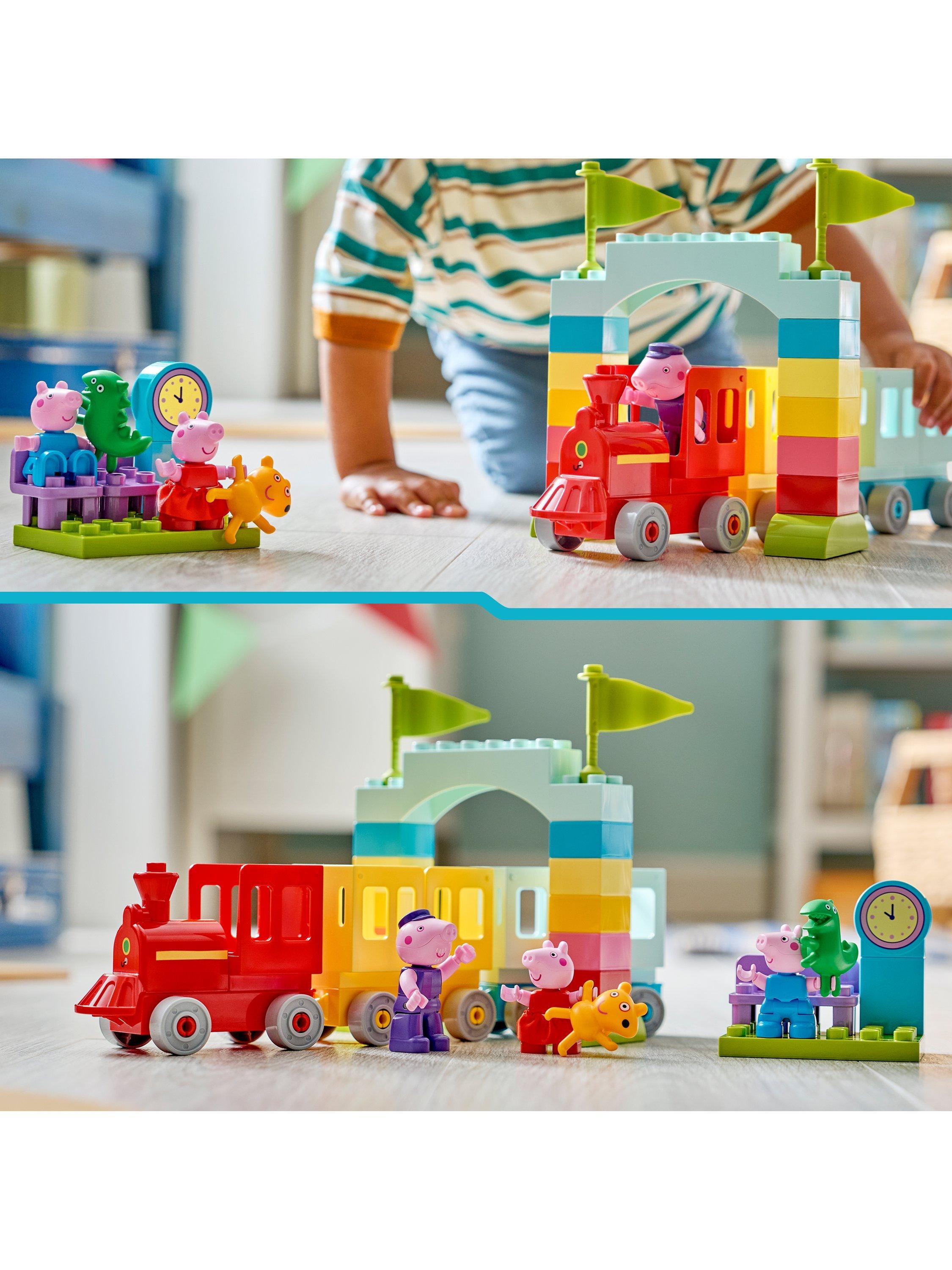 LEGO building toy Peppa Pig Train (British brand)
