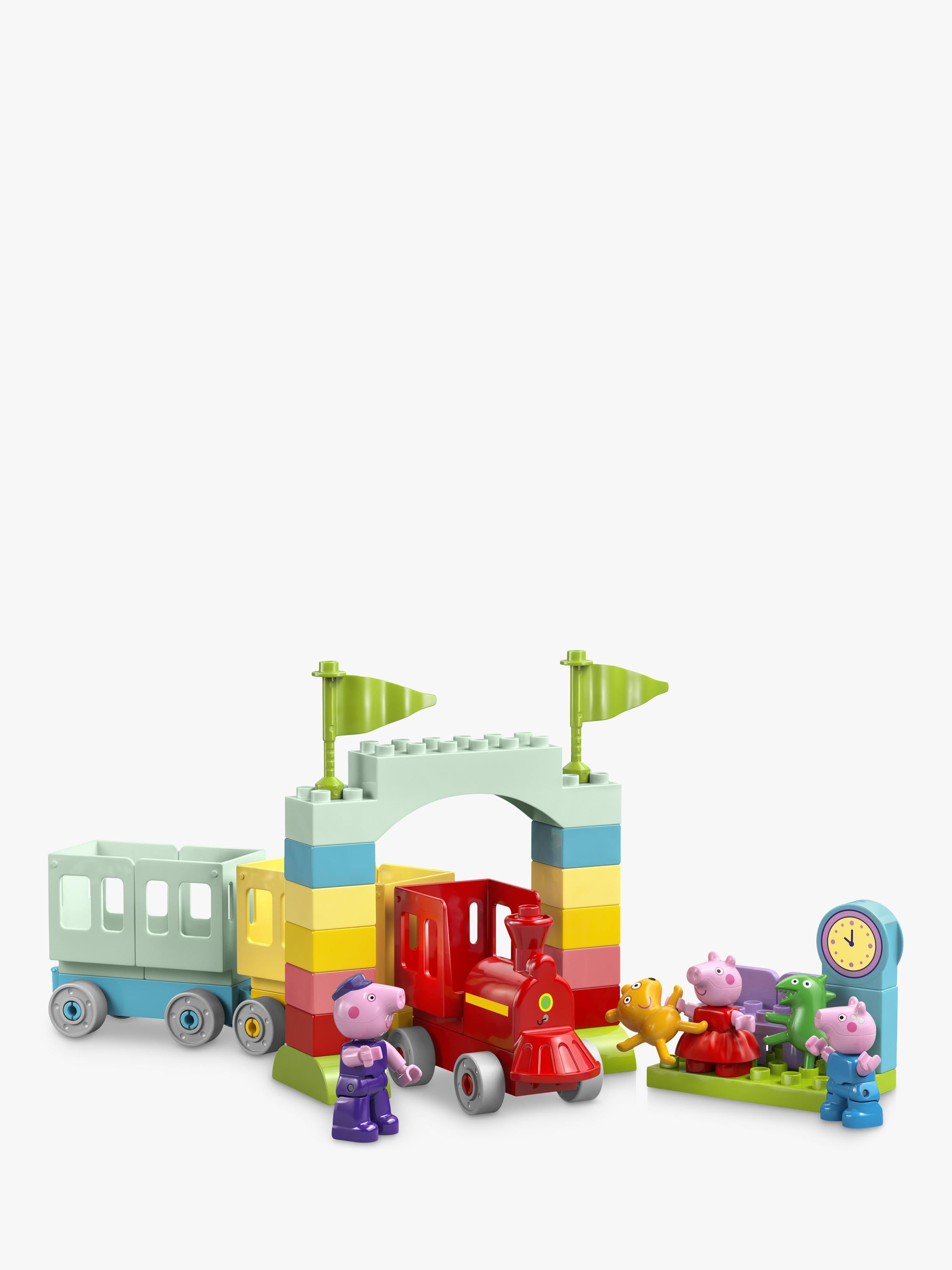 LEGO building toy Peppa Pig Train (British brand)