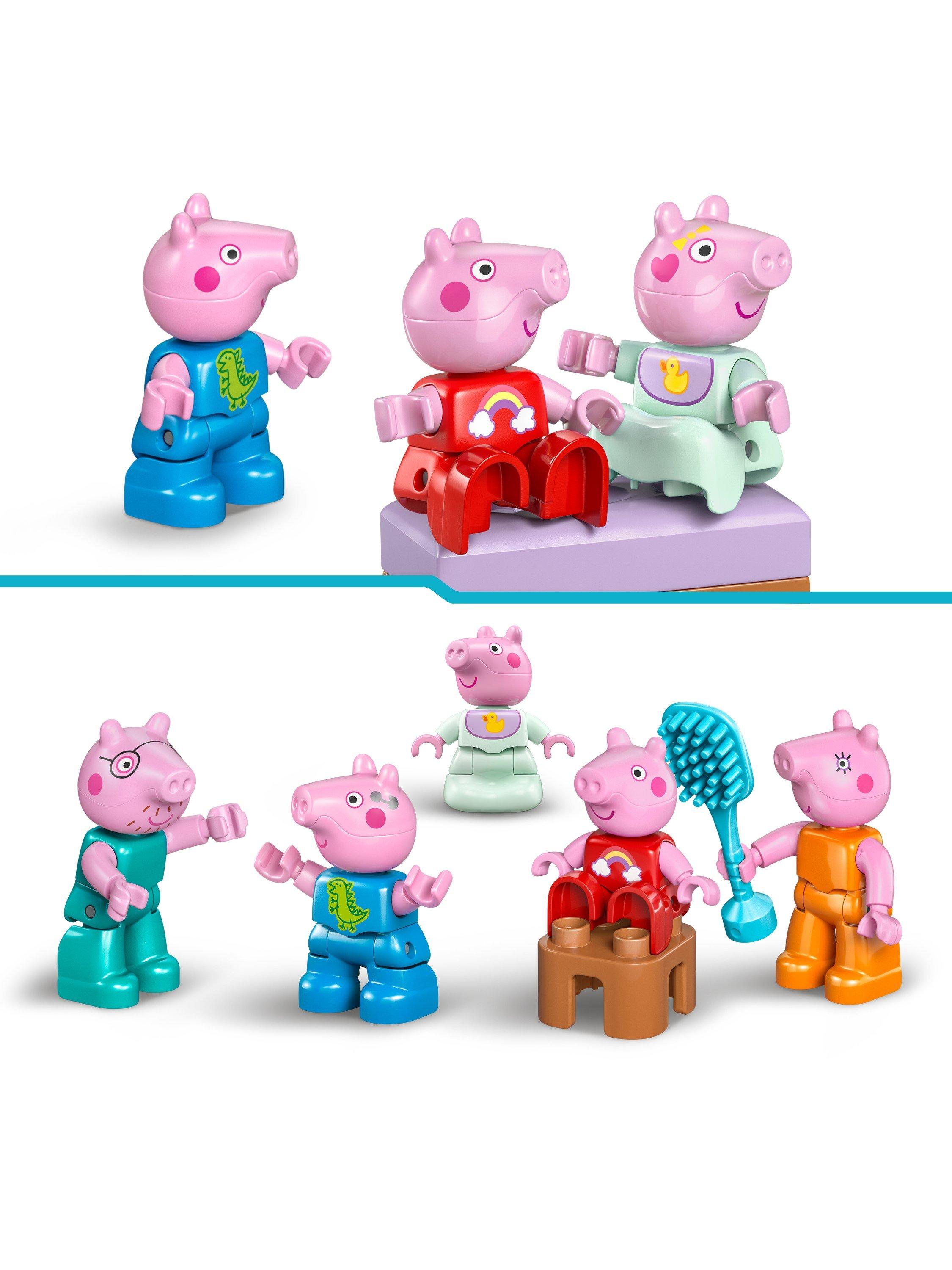 LEGO DUPLO Peppa Pig Family House 84-piece toy, imported from the UK