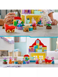 LEGO DUPLO Peppa Pig Family House 84-piece toy, imported from the UK