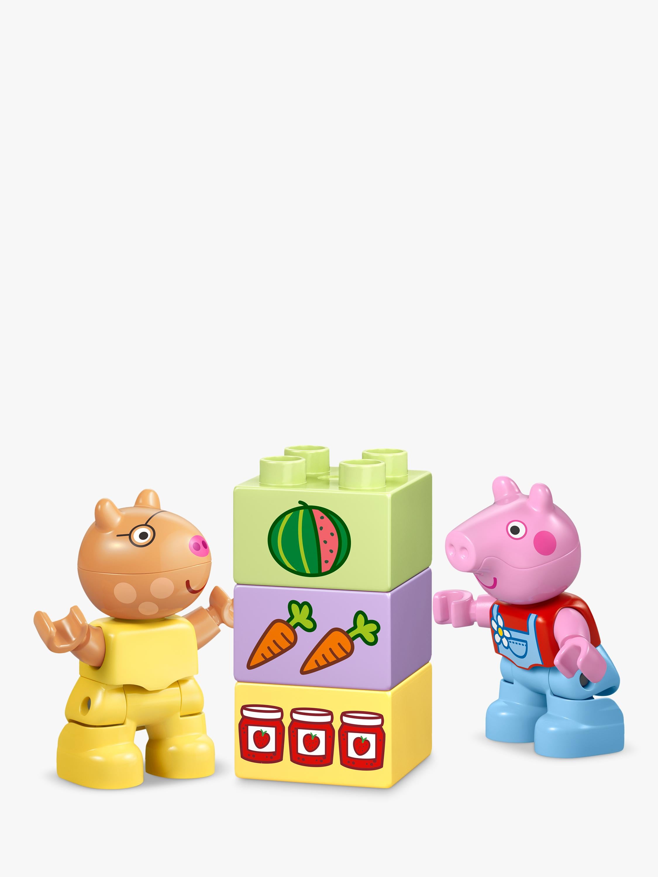 LEGO DUPLO Peppa Pig Tractor and Market set, imported from the UK