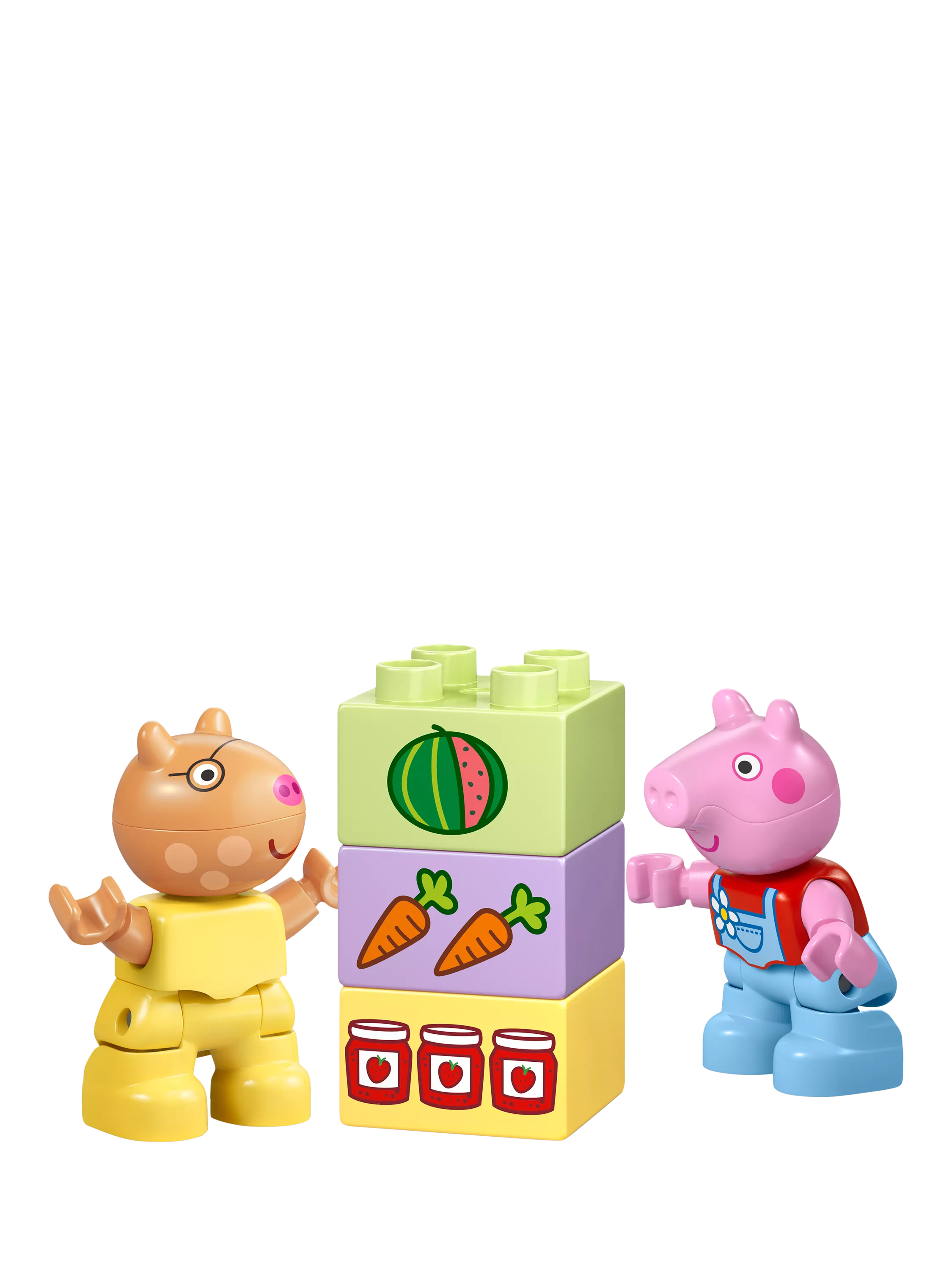 LEGO DUPLO Peppa Pig Tractor and Market set, imported from the UK