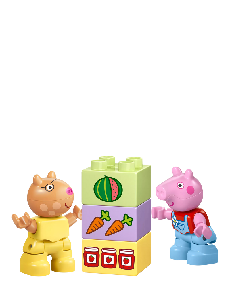 LEGO DUPLO Peppa Pig Tractor and Market set, imported from the UK