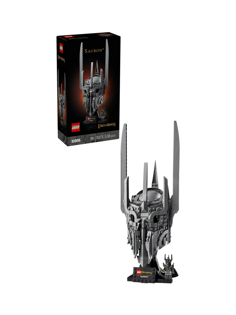 LEGO Sauron's Helmet building set 538 pieces - British product
