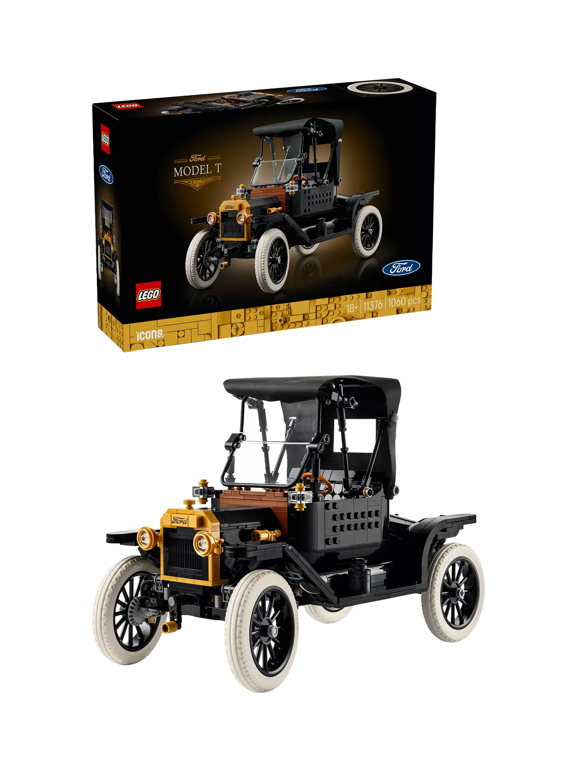 LEGO model kit Ford Model T 11376 - British product