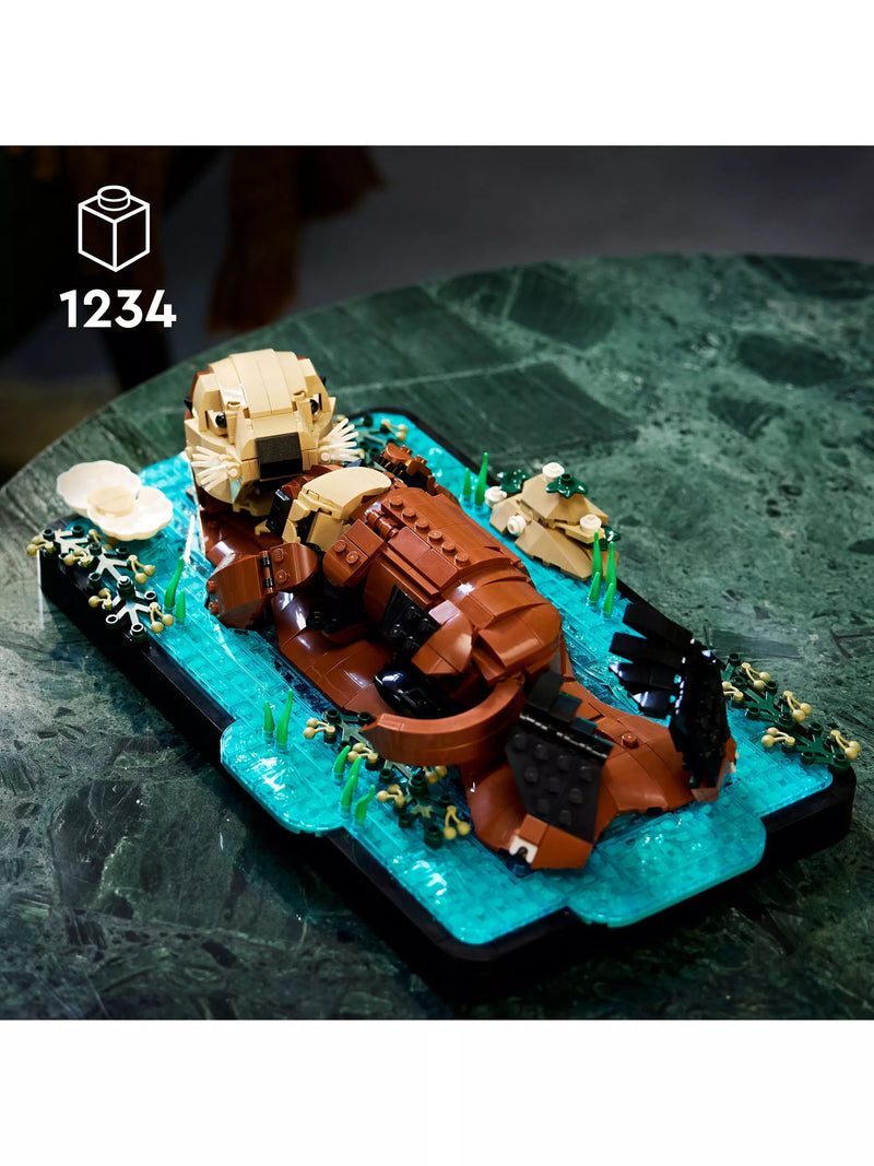 LEGO Ideas Floating Sea Otters building set, UK version