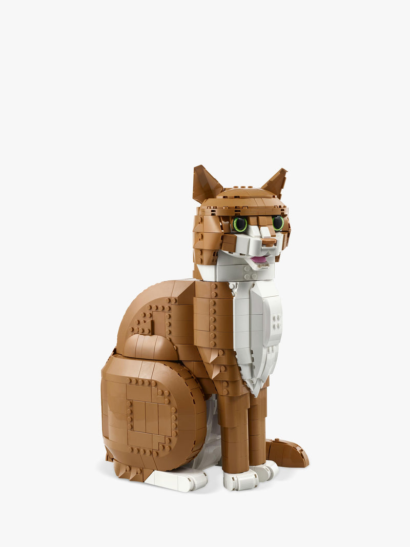 LEGO construction set Orange Cat 1755 pieces, UK version