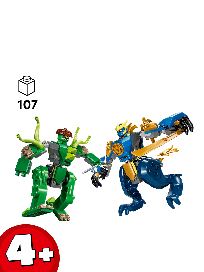 LEGO Ninjago Dragon Mech building set with 107 pieces imported from the UK