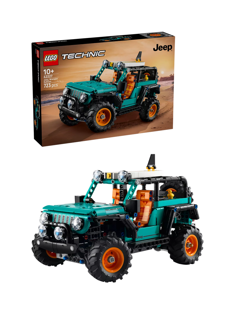 LEGO Technic Jeep Wrangler Rubicon model, UK version