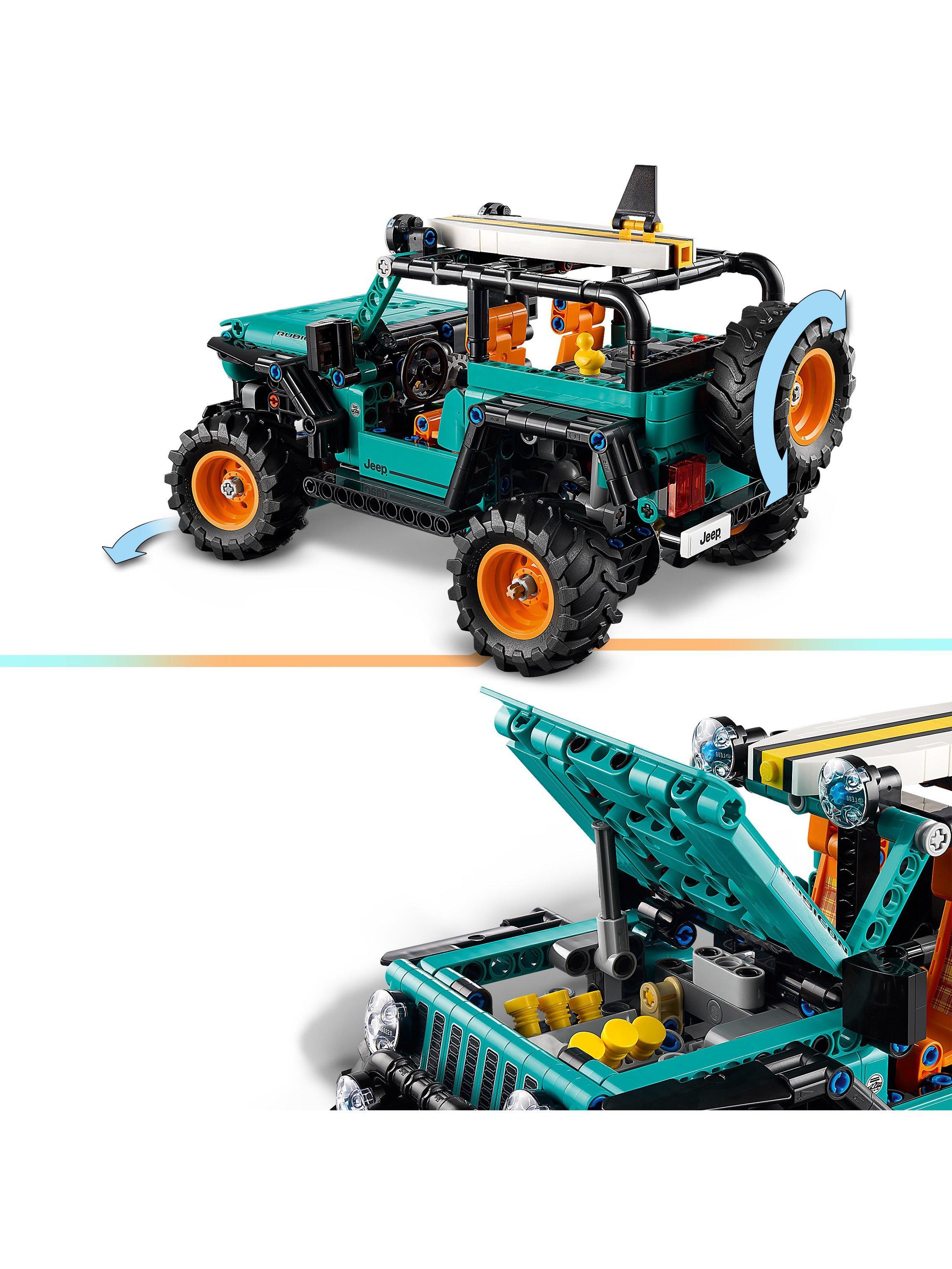 LEGO Technic Jeep Wrangler Rubicon model, UK version