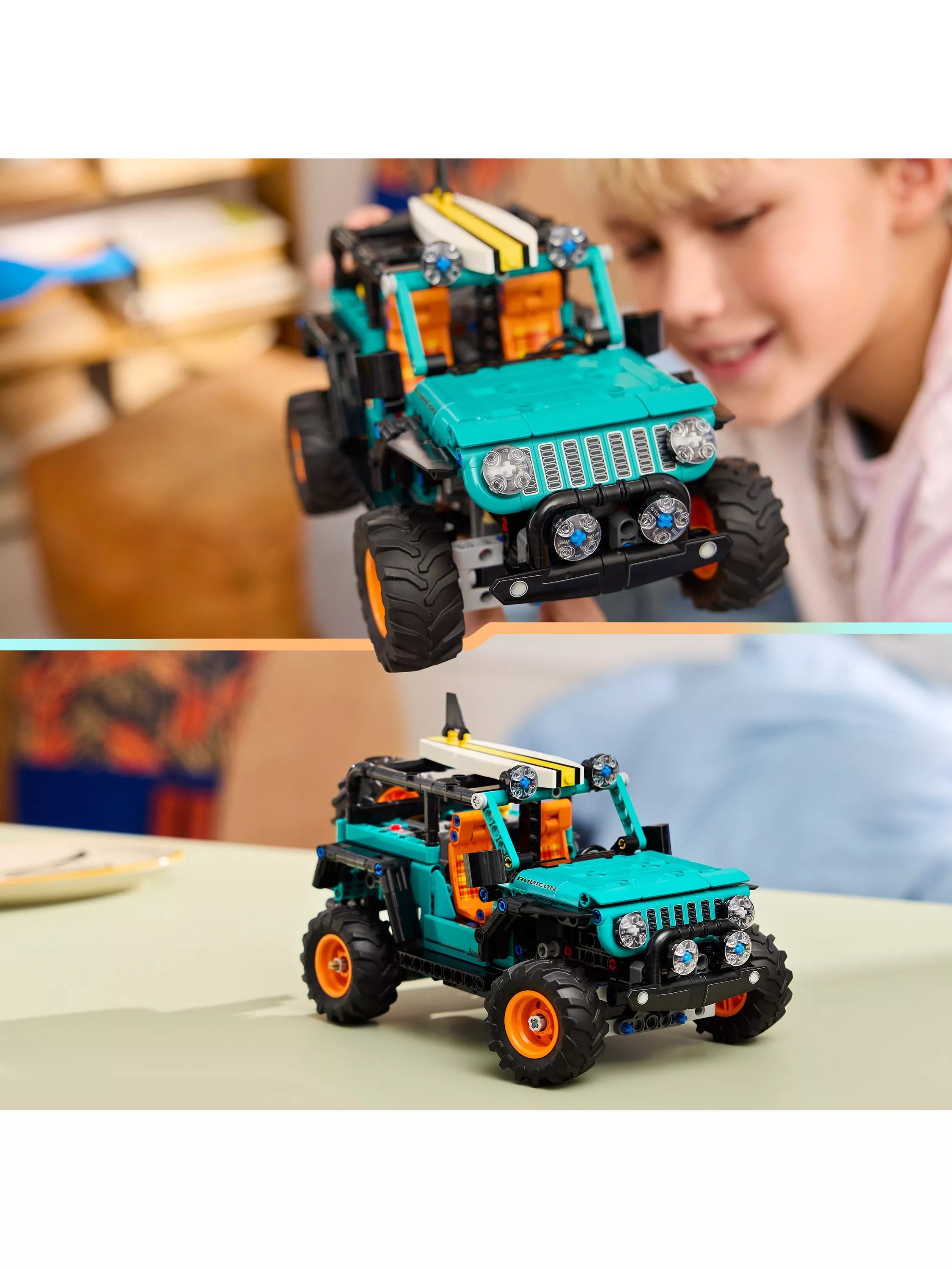 LEGO Technic Jeep Wrangler Rubicon model, UK version