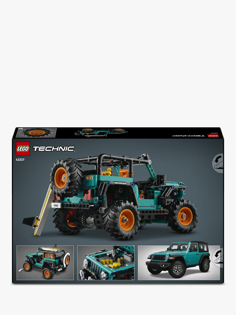 LEGO Technic Jeep Wrangler Rubicon model, UK version
