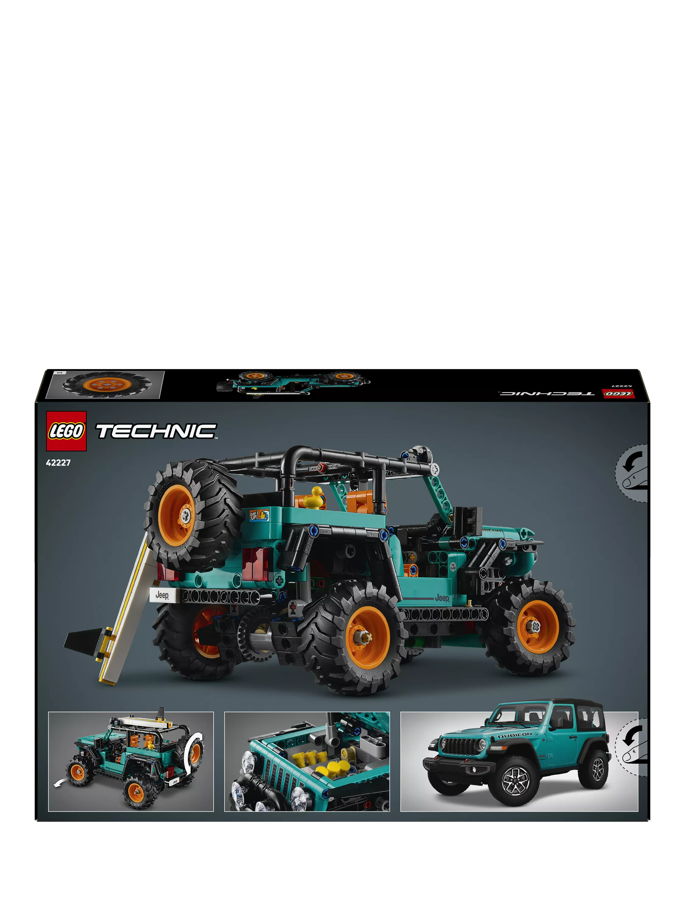 LEGO Technic Jeep Wrangler Rubicon model, UK version