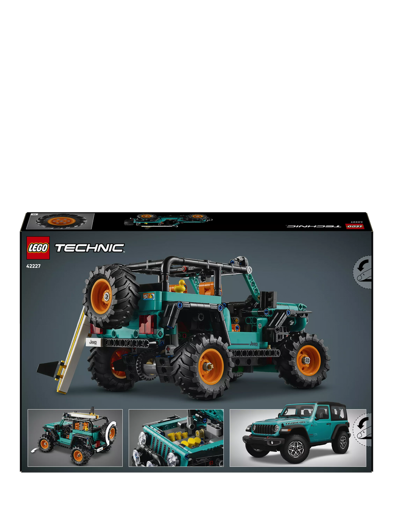 LEGO Technic Jeep Wrangler Rubicon model, UK version