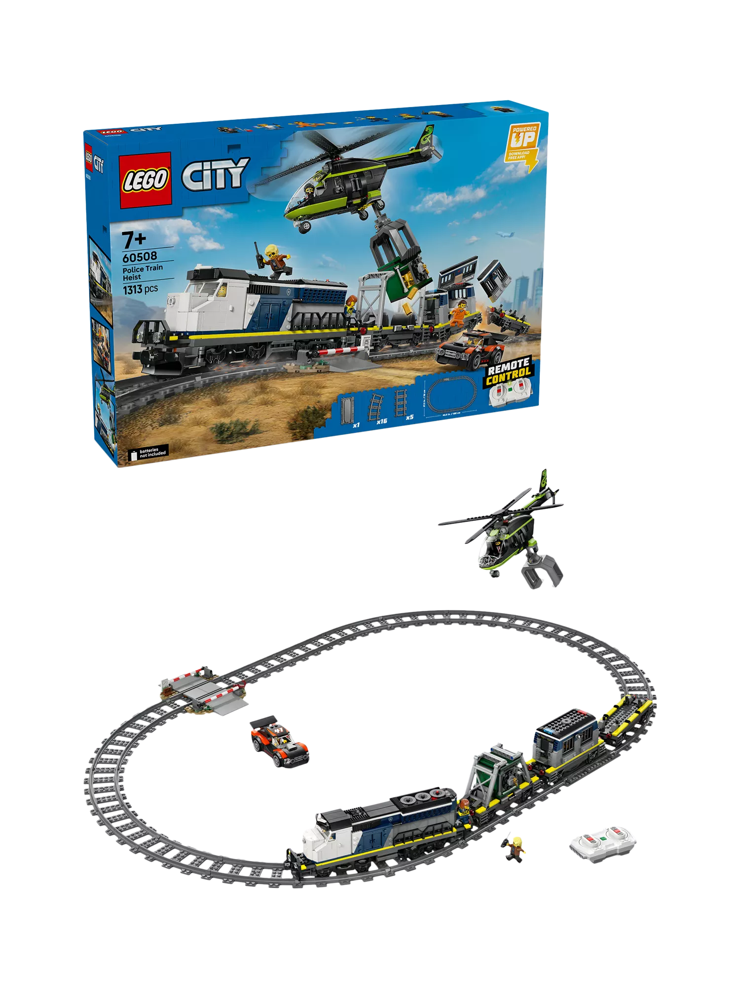 LEGO Police Train Heist building toy (British brand)