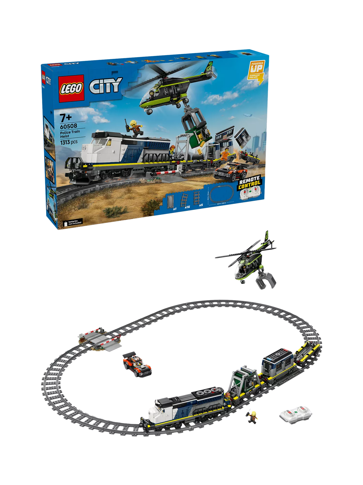 LEGO Police Train Heist building toy (British brand)