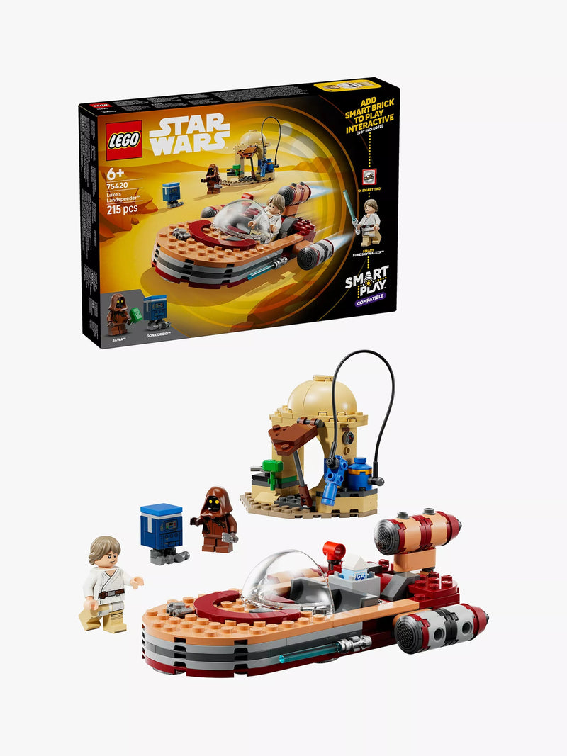 LEGO Star Wars SMART Play Landspeeder set 215 pieces (British brand)