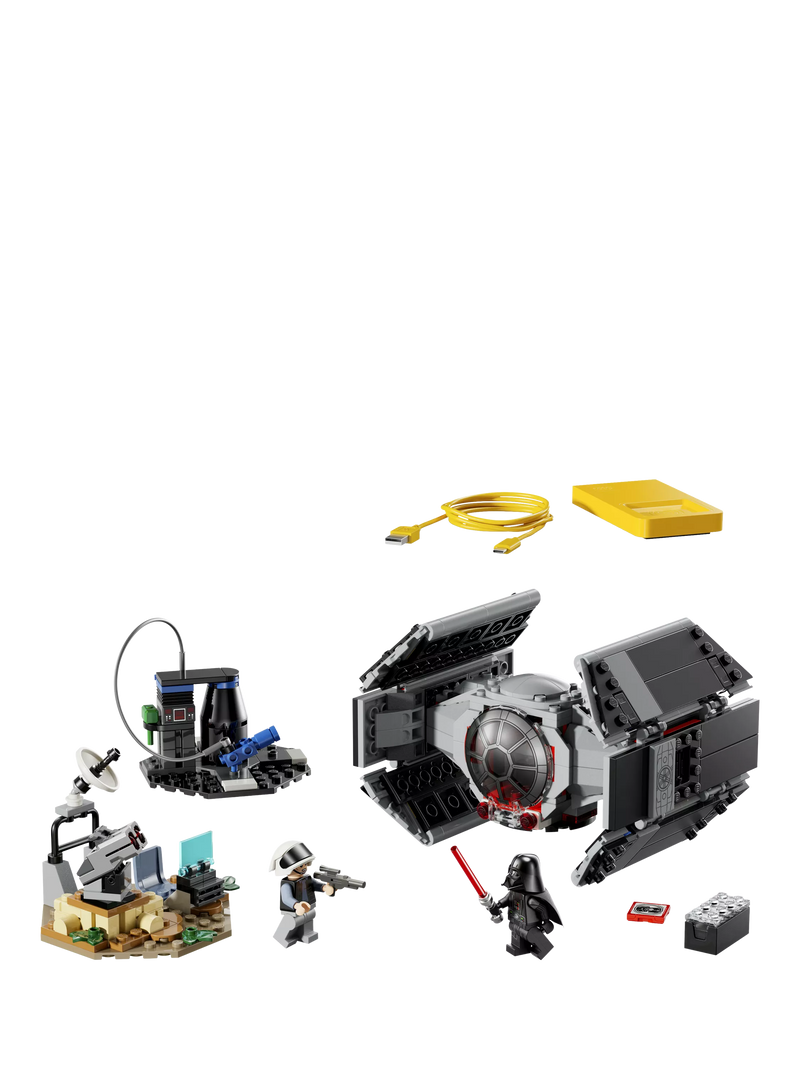 LEGO Star Wars construction set Darth Vader's TIE Fighter 473 pieces, imported from the UK