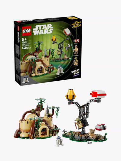 John Lewis LEGO Star Wars 75422 SMART Play: Yoda's Hut and Jedi Training- Buy online at McGrocer