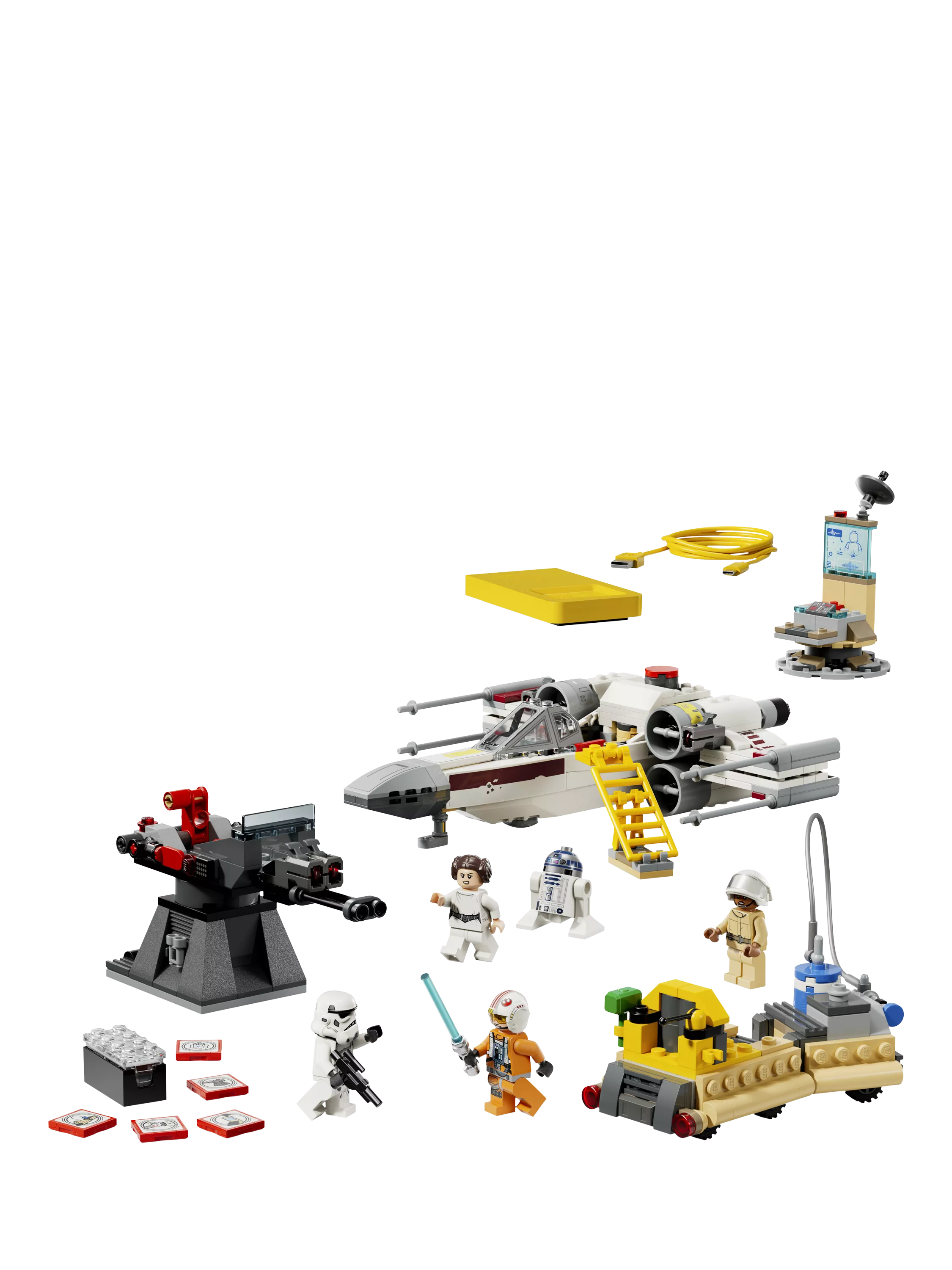 LEGO Star Wars X-Wing building set 75423, imported from the UK