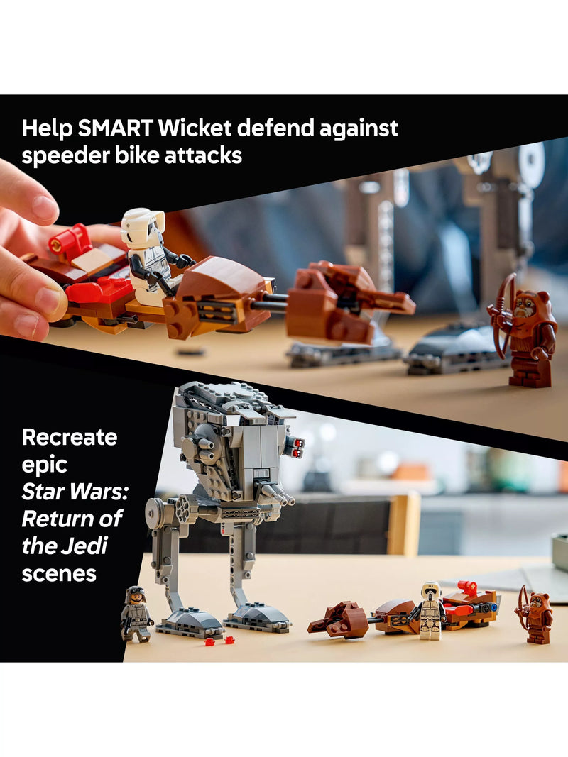 LEGO building set AT-ST Attack on Endor 347 pieces, UK version