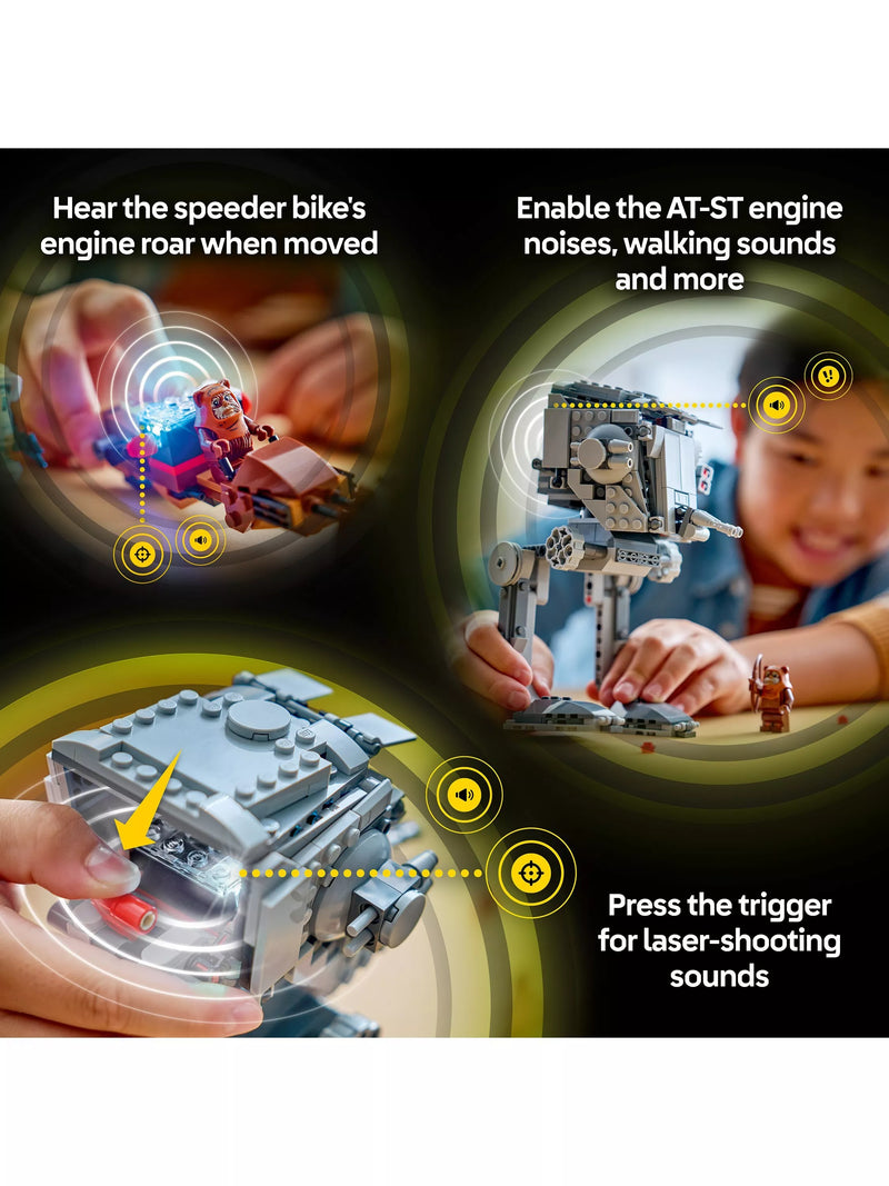 LEGO building set AT-ST Attack on Endor 347 pieces, UK version