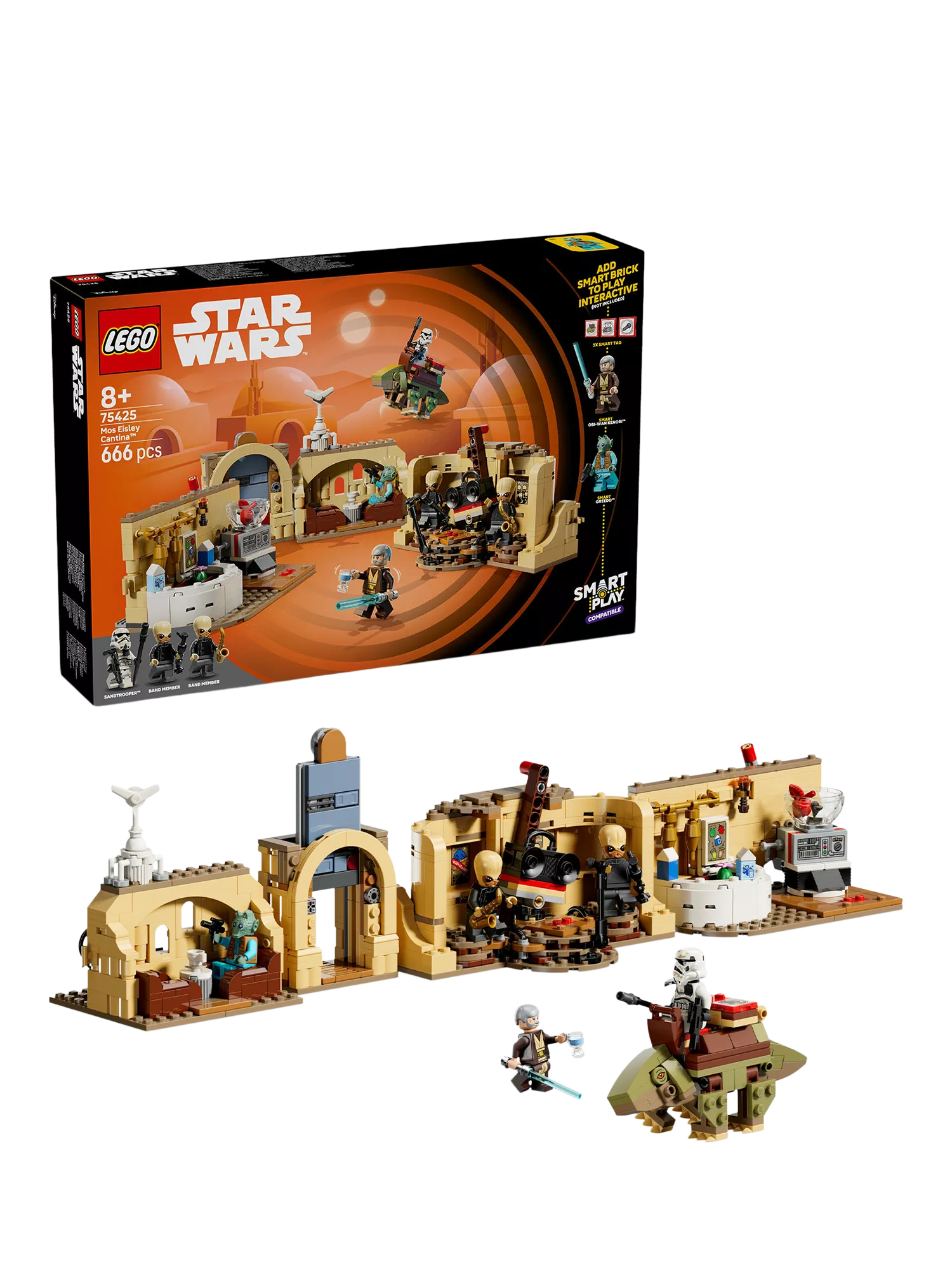LEGO Star Wars Cantina building set 666 pieces - British product