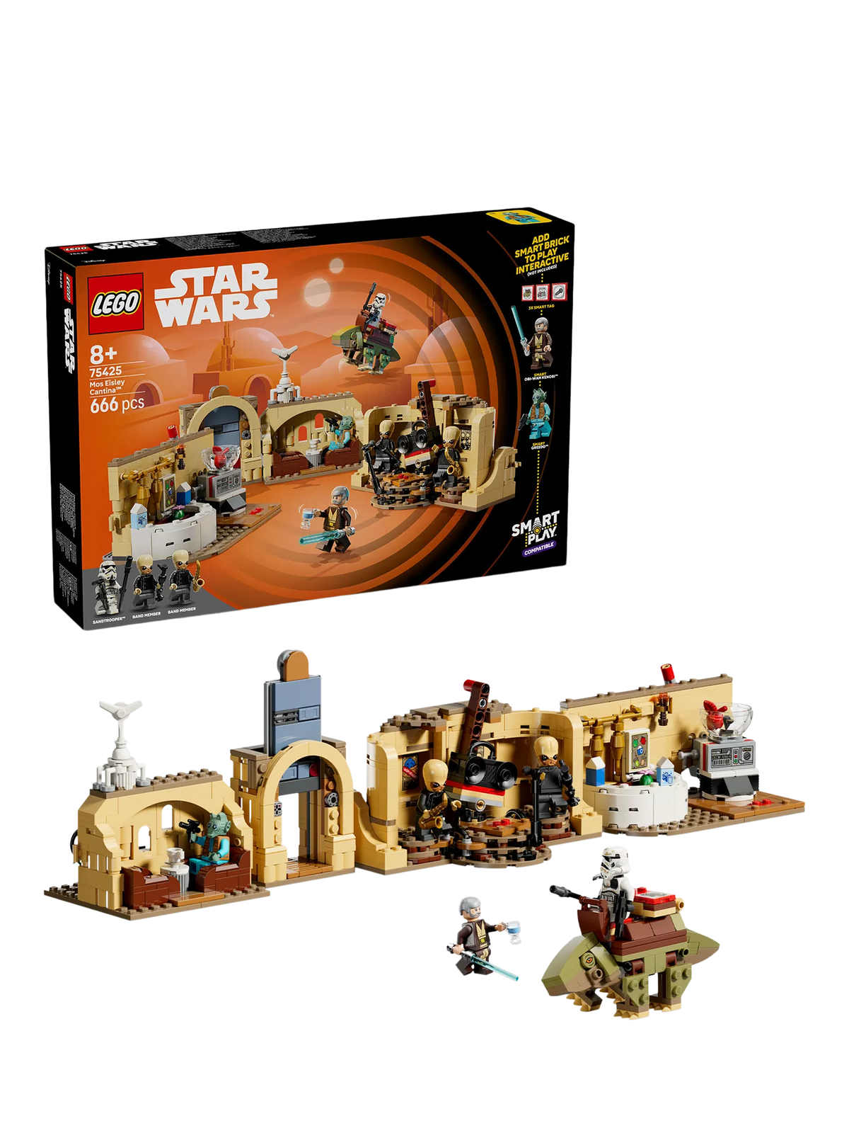 LEGO Star Wars Cantina building set 666 pieces - British product