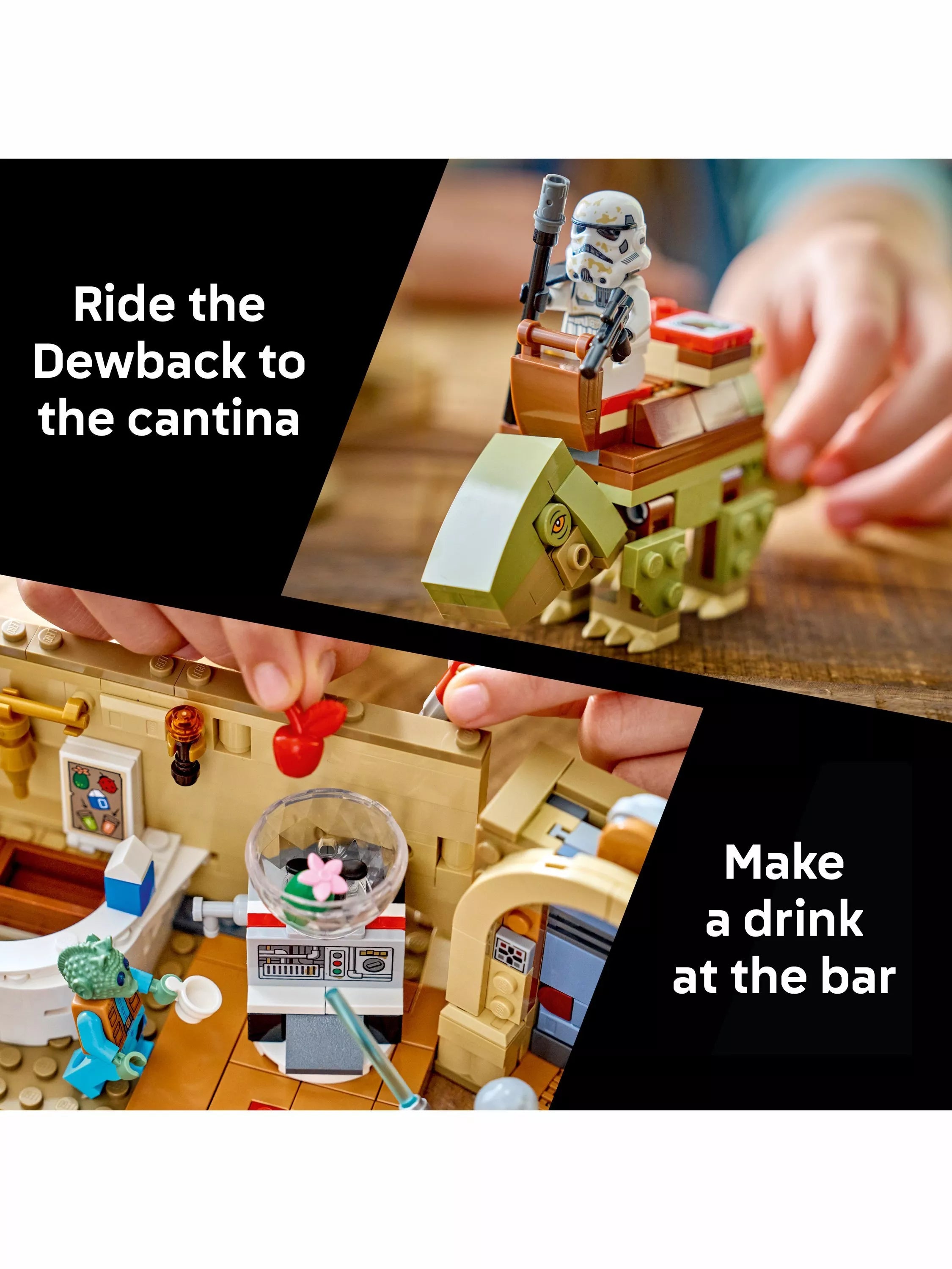 LEGO Star Wars Cantina building set 666 pieces - British product