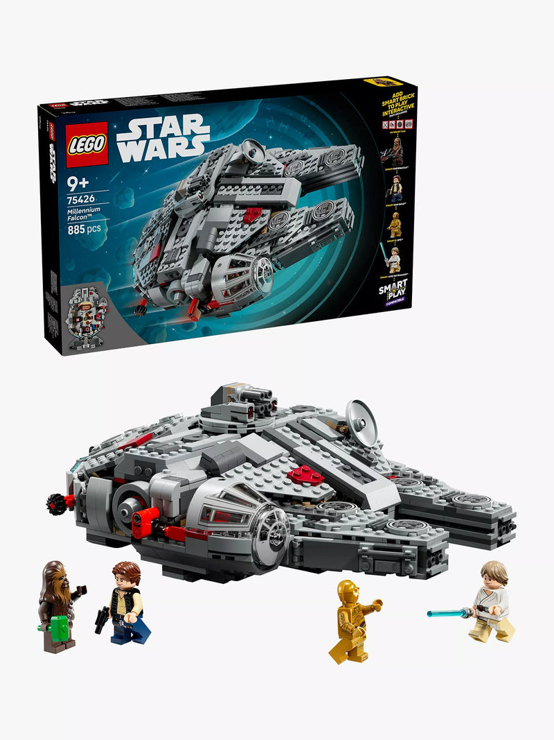 LEGO Star Wars building set Millennium Falcon 885 pieces, UK version
