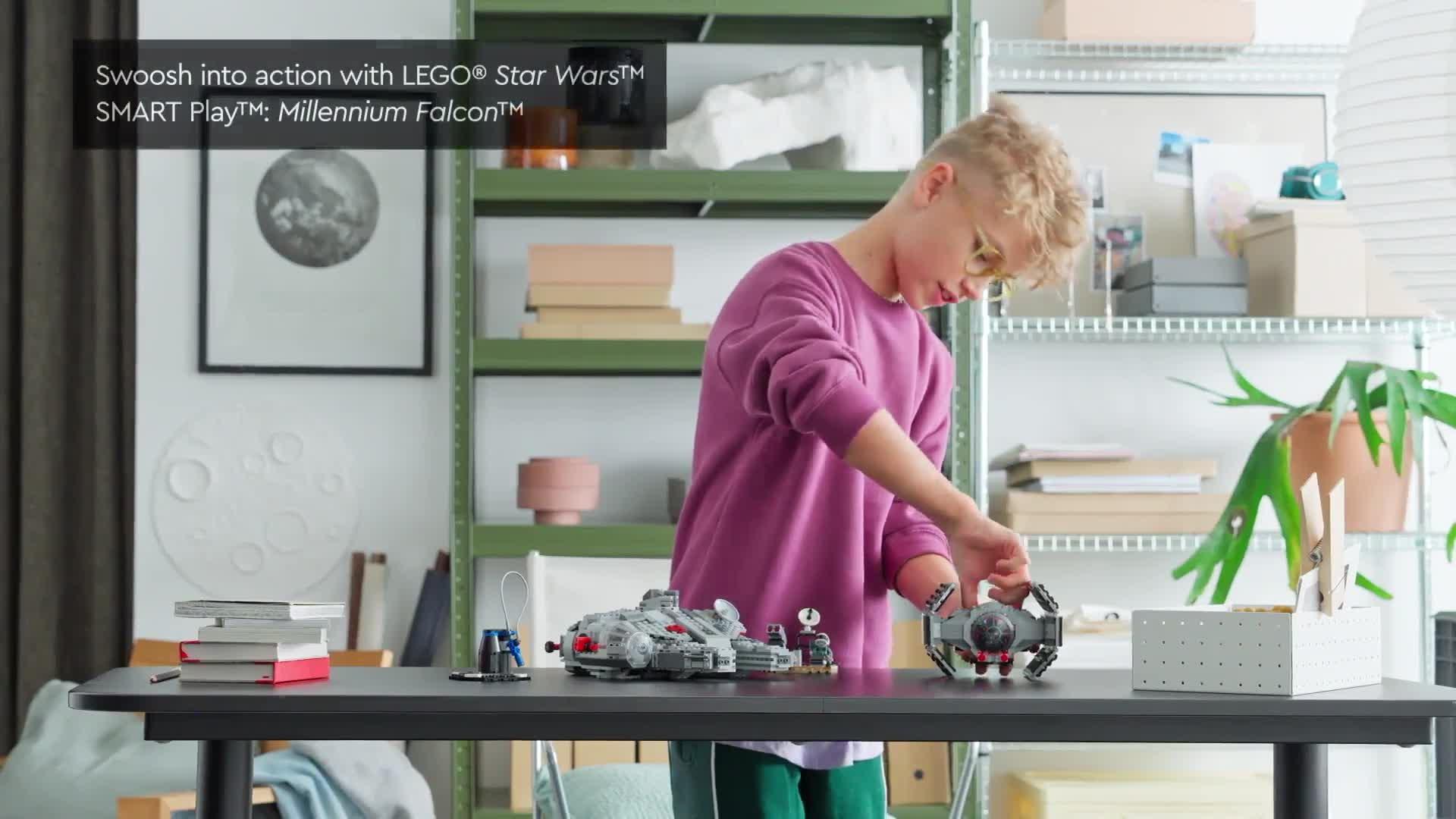 LEGO Star Wars building set Millennium Falcon 885 pieces, UK version