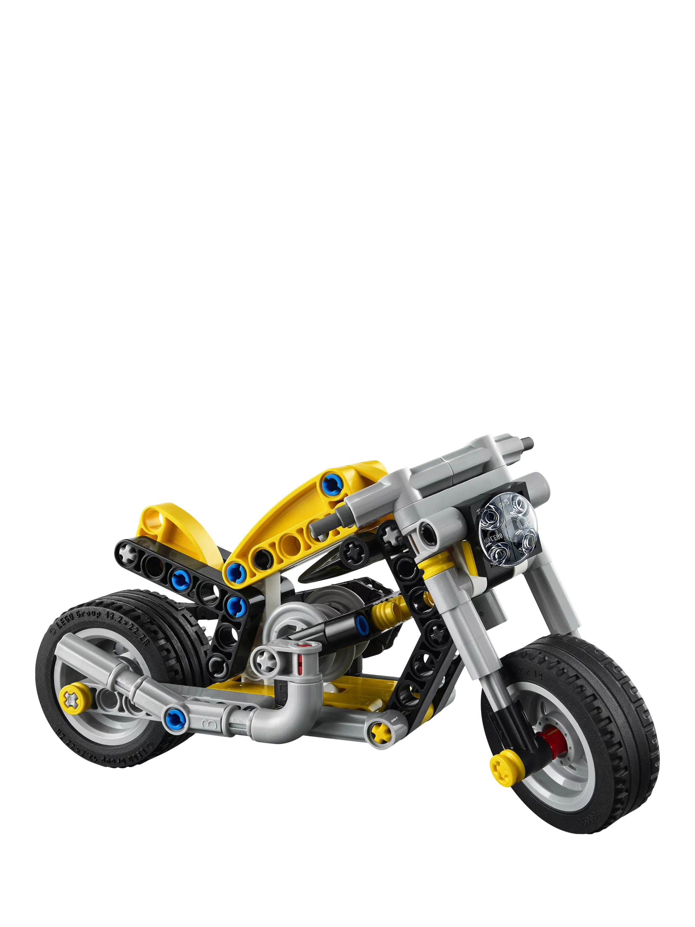 LEGO Technic Yellow Motorbike 151 piece set - British product