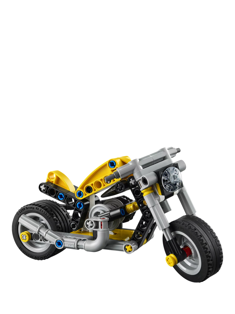 LEGO Technic Yellow Motorbike 151 piece set - British product