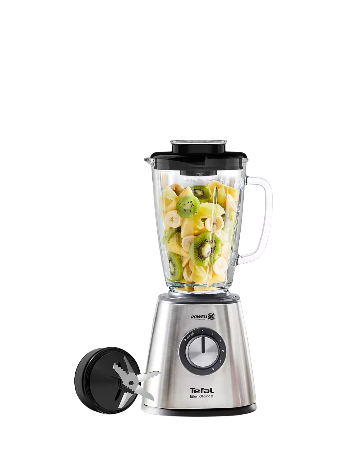 Tefal Blendforce blender stainless steel 800W (British brand)