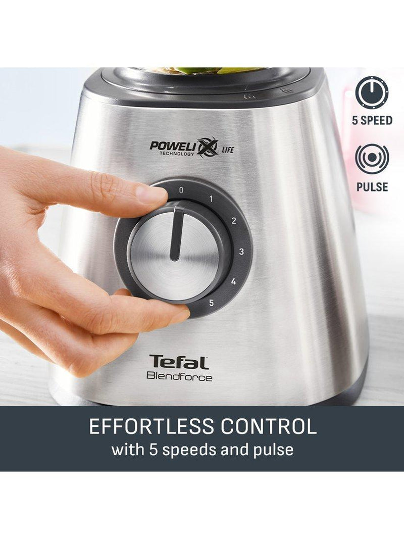 Tefal Blendforce blender stainless steel 800W (British brand)